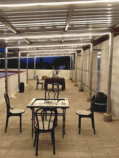 Outdoor hard plastic chairs