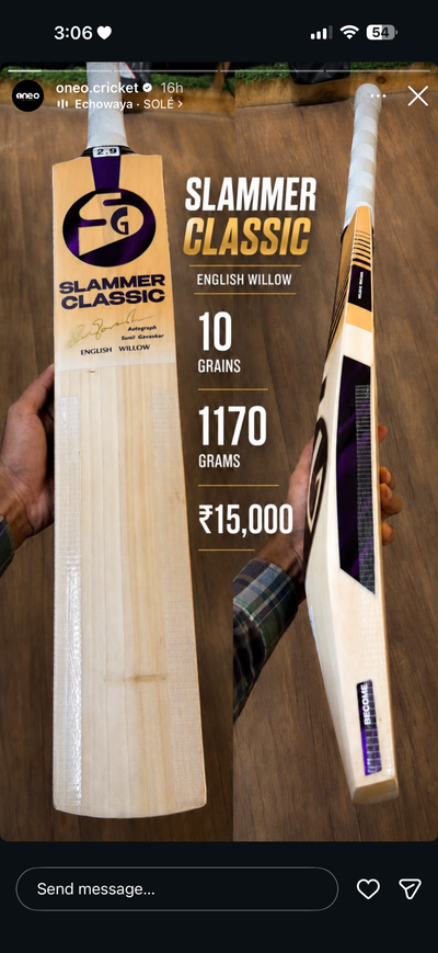 Cricket bat